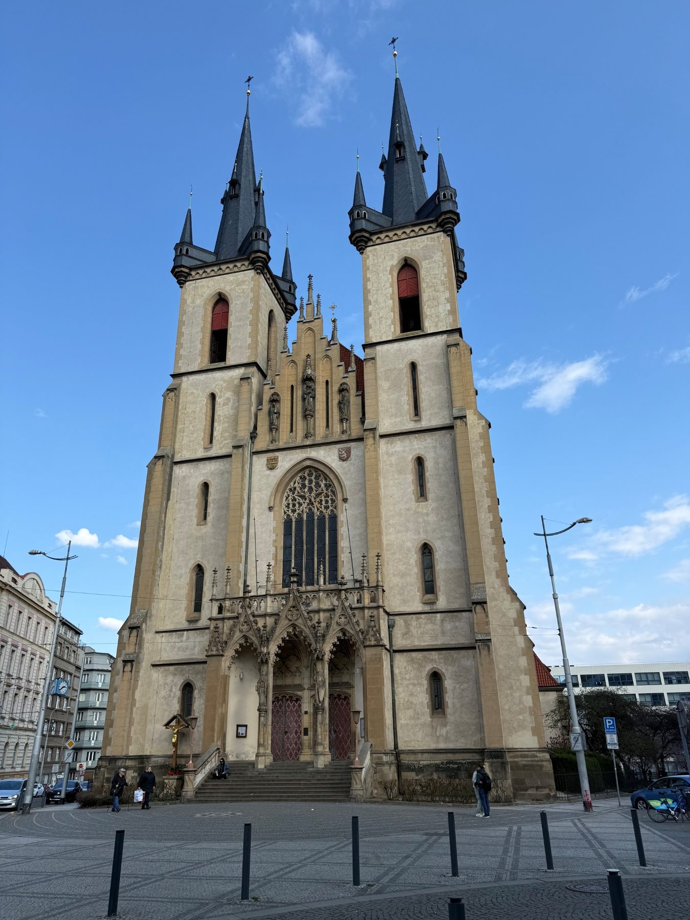 Historisch gebouw in Praag